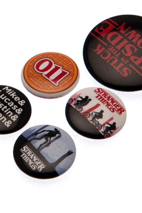149550 Stranger Things Button Badge Set 1