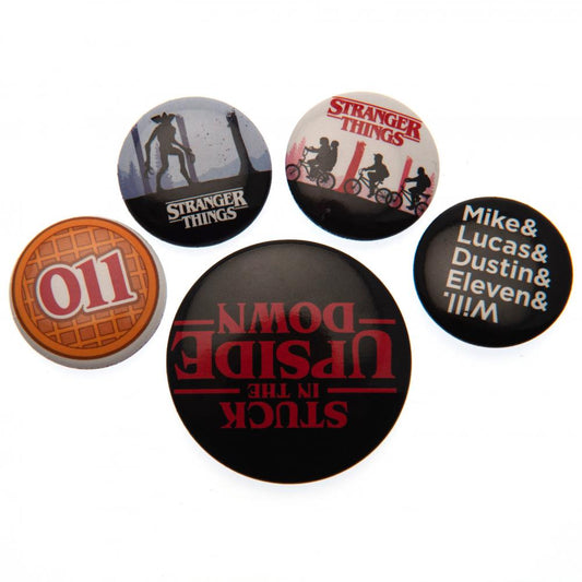 149550 Stranger Things Button Badge Set