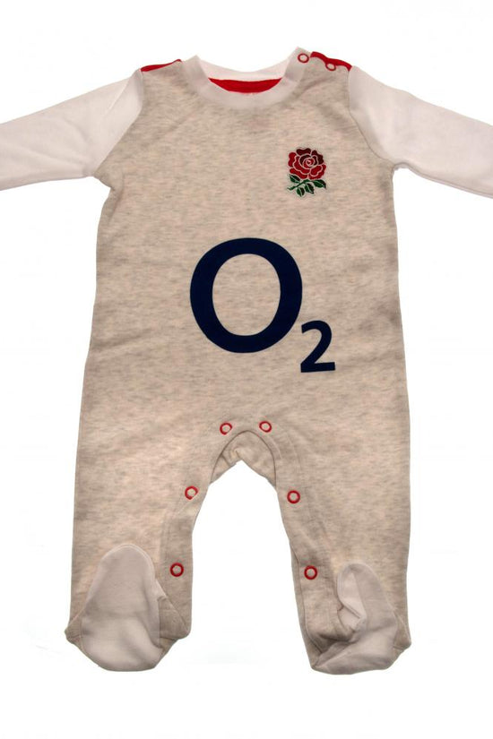 England RFU Sleepsuit 12/18 mths GR