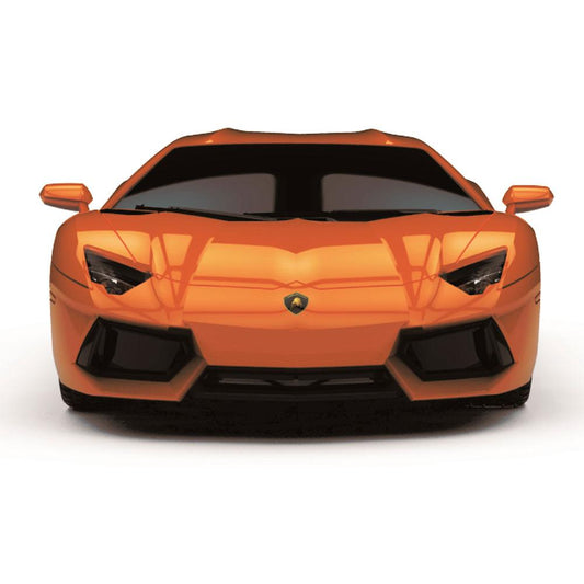 150610 Lamborghini Aventador Radio Controlled Car 1 24 Scale Orange 1