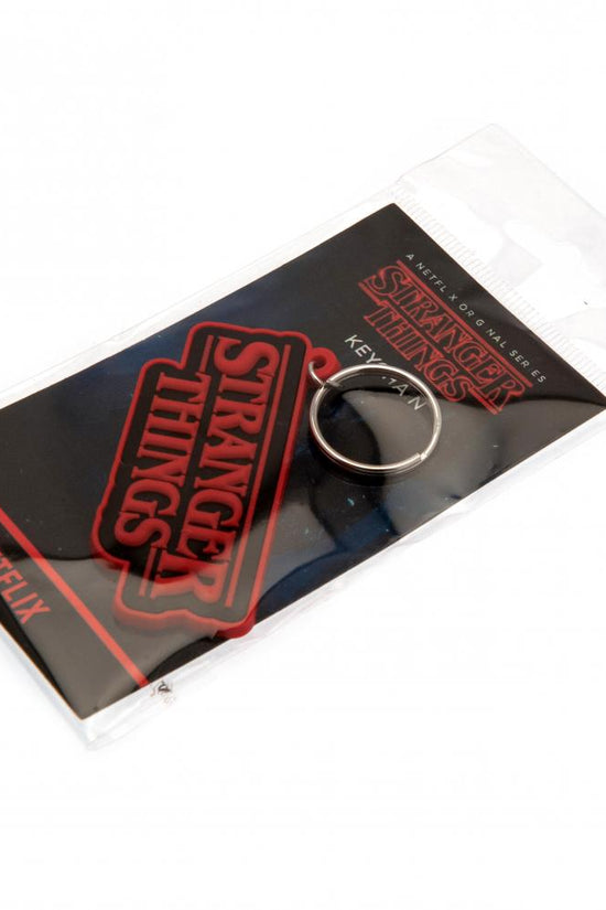 151020 Stranger Things PVC Keyring Logo 2