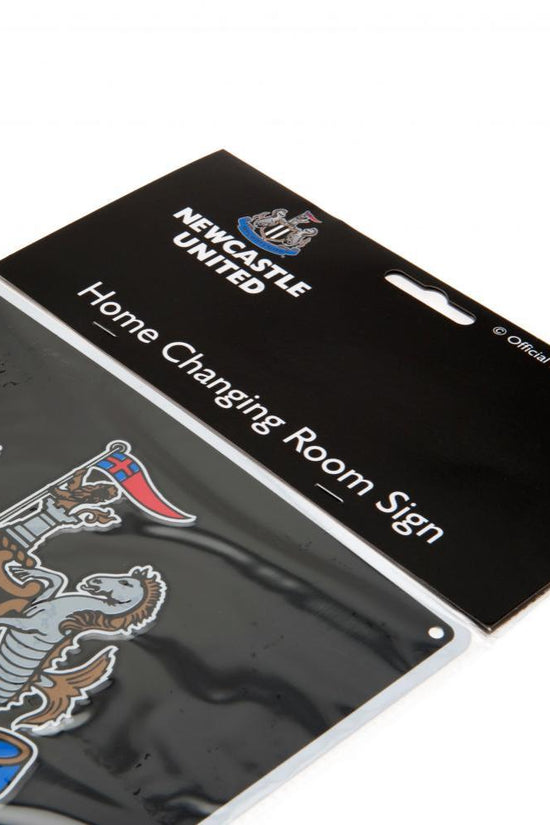 Newcastle United FC Home Changing Room Sign