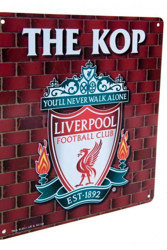 Liverpool FC The Kop Sign