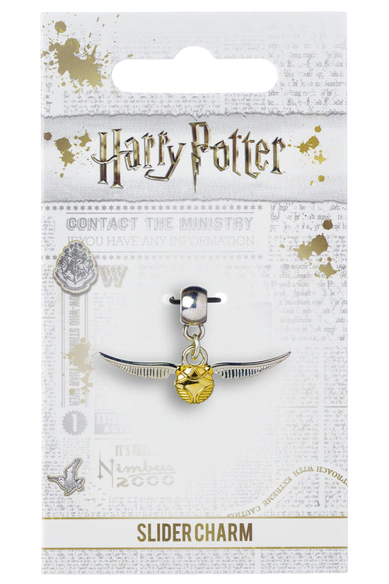 153154 Harry Potter Silver Plated Charm Golden Snitch 1