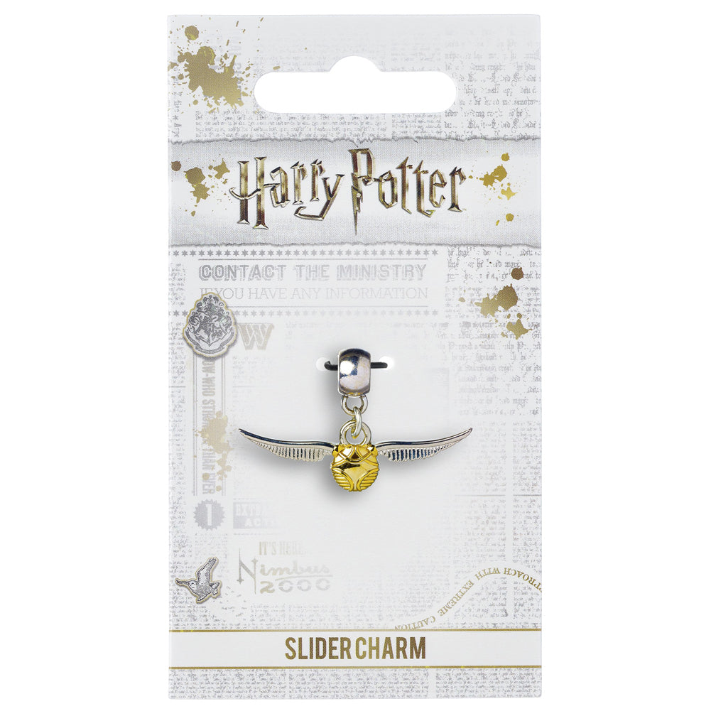 153154 Harry Potter Silver Plated Charm Golden Snitch 1
