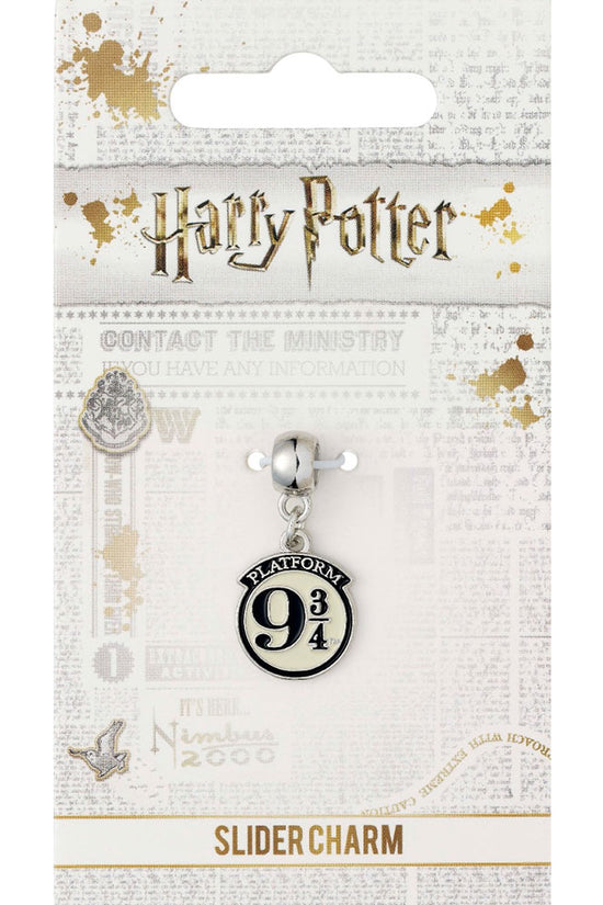 153361 Harry Potter Silver Plated Charm 9 3 Quarters 1
