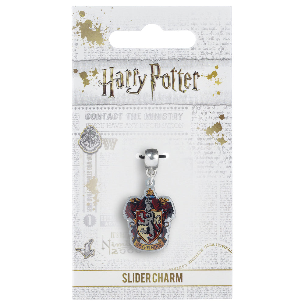 153362 Harry Potter Silver Plated Charm Gryffindor 1