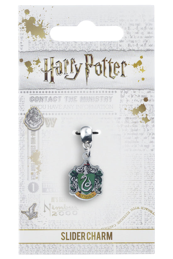 153363 Harry Potter Silver Plated Charm Slytherin 1