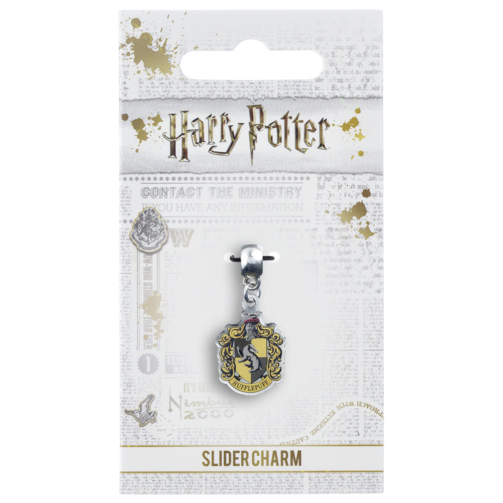 153364 Harry Potter Silver Plated Charm Hufflepuff 1