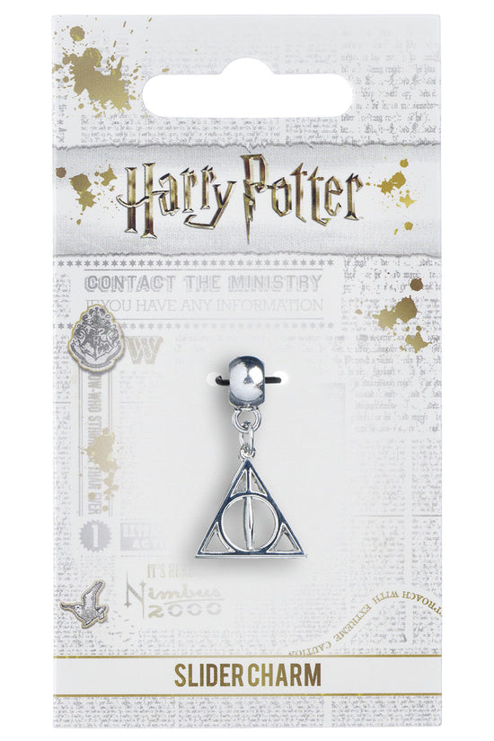 153368 Harry Potter Silver Plated Charm Deathly Hallows 1