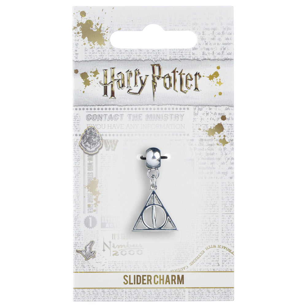 153368 Harry Potter Silver Plated Charm Deathly Hallows 1