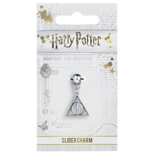 153368 Harry Potter Silver Plated Charm Deathly Hallows 1