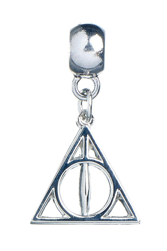 153368 Harry Potter Silver Plated Charm Deathly Hallows