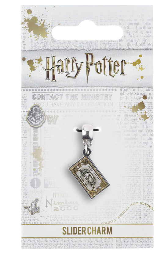 153369 Harry Potter Silver Plated Charm Ticket 1