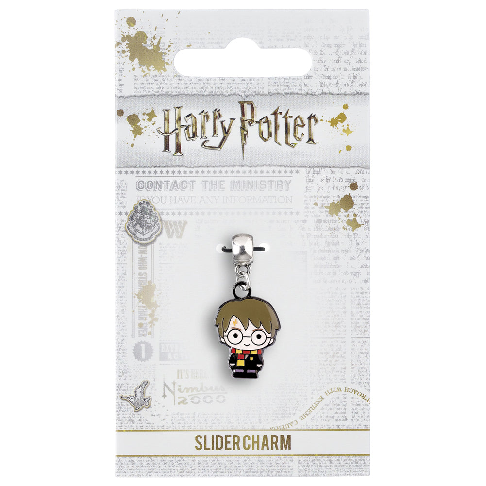 153370 Harry Potter Silver Plated Charm Chibi Harry 1