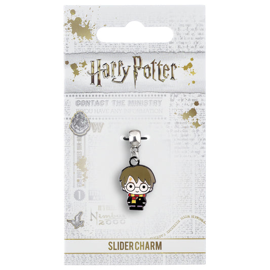 153370 Harry Potter Silver Plated Charm Chibi Harry 1