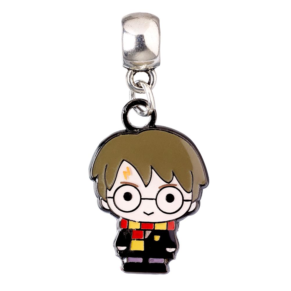 153370 Harry Potter Silver Plated Charm Chibi Harry