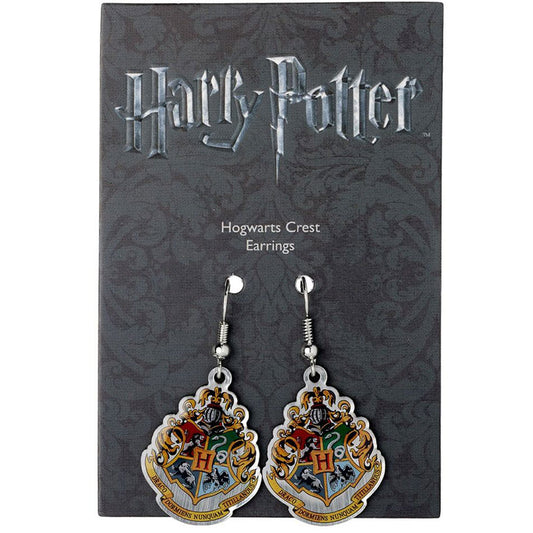 153385 Harry Potter Silver Plated Earrings Hogwarts 1