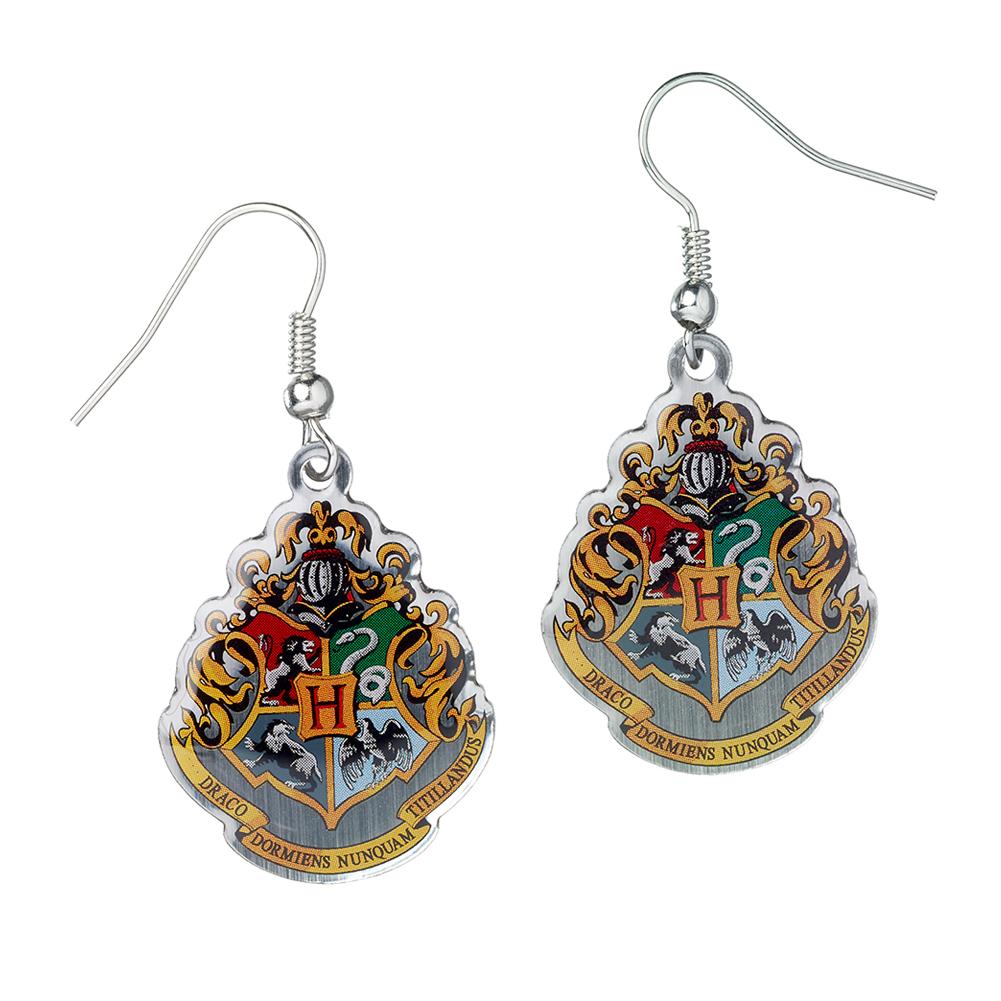 153385 Harry Potter Silver Plated Earrings Hogwarts