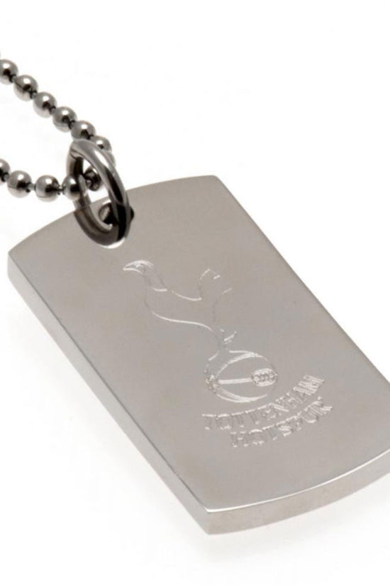15385 Tottenham Hotspur FC Engraved Dog Tag Chain