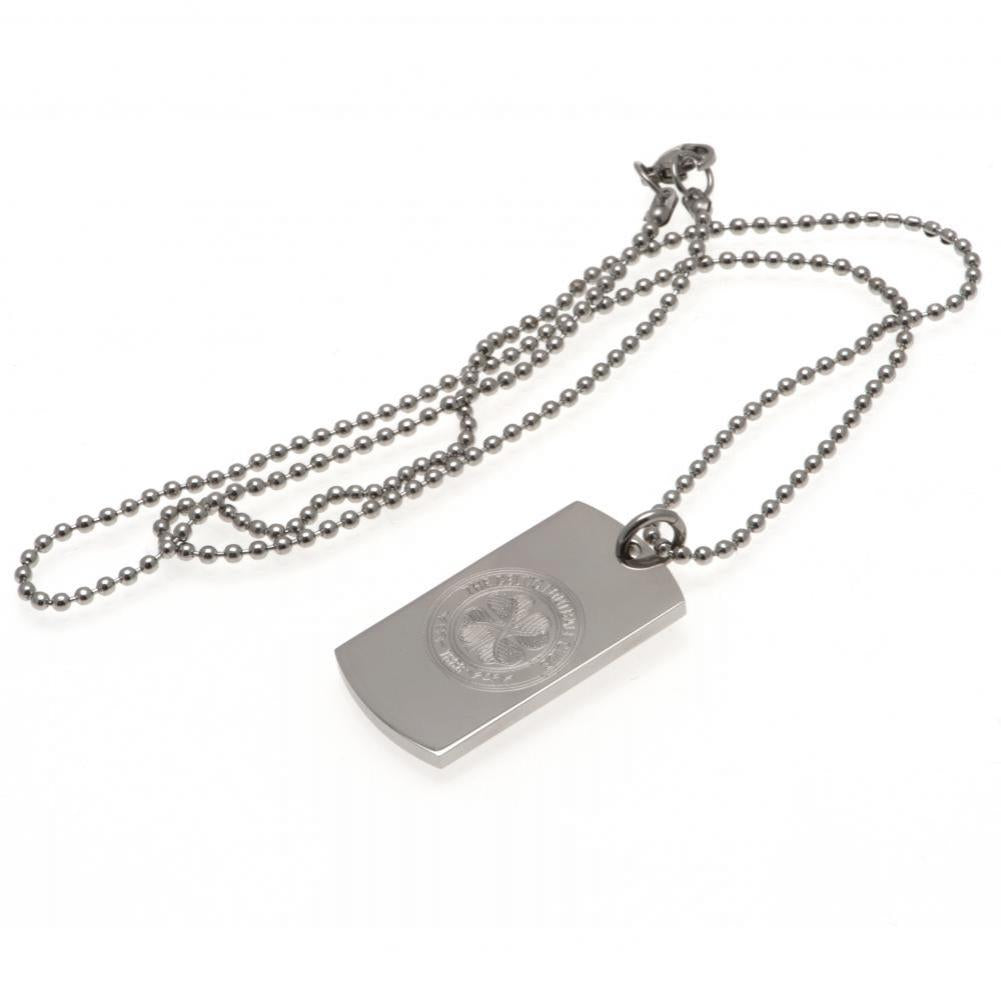 15390 Celtic FC Engraved Dog Tag Chain 1