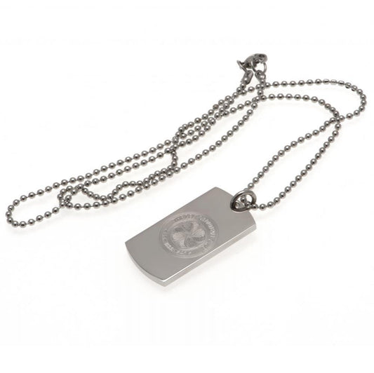 15390 Celtic FC Engraved Dog Tag Chain 1