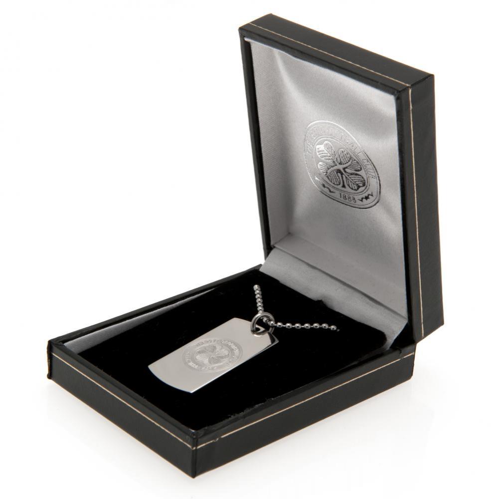 15390 Celtic FC Engraved Dog Tag Chain 2