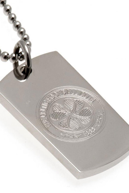 15390 Celtic FC Engraved Dog Tag Chain