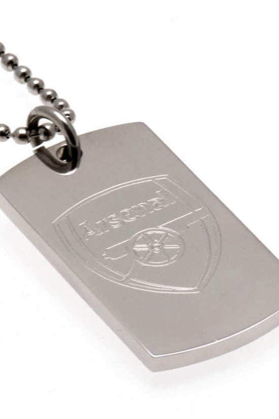 15391 Arsenal FC Engraved Dog Tag Chain