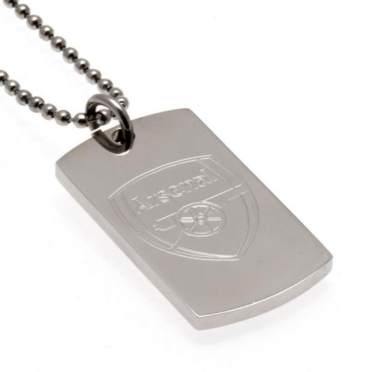 15391 Arsenal FC Engraved Dog Tag Chain