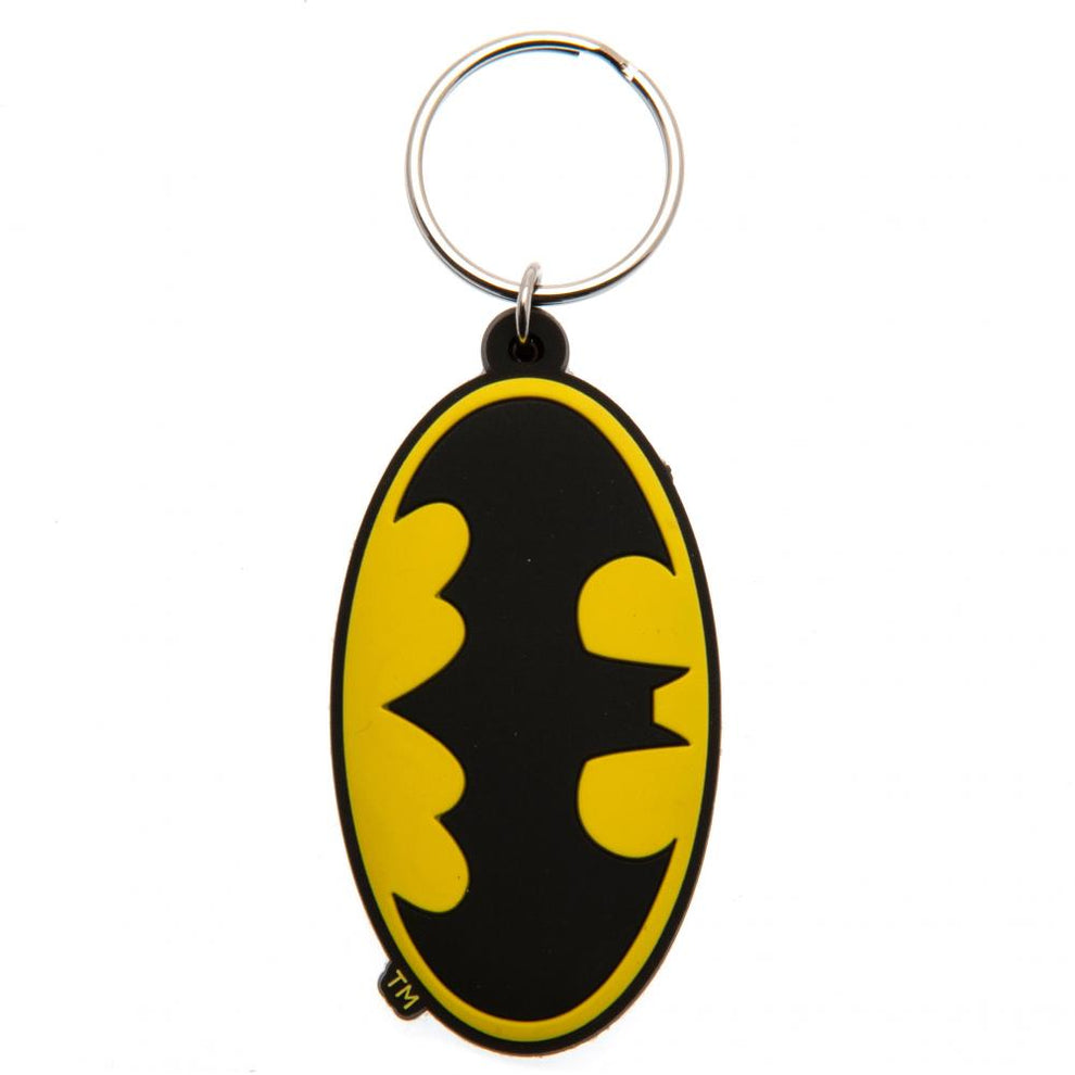 Batman Logo PVC Keyring – Cazna Sports