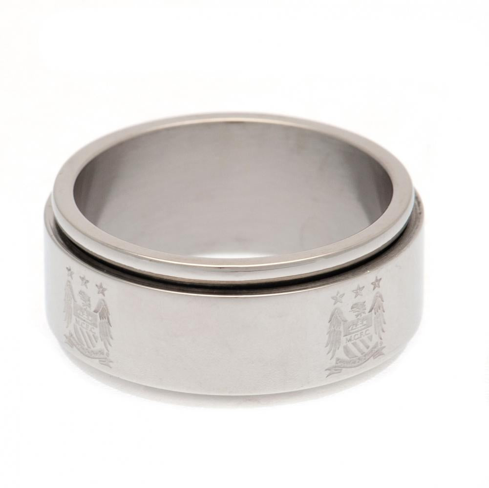 Manchester City FC Spinner Ring Medium EC