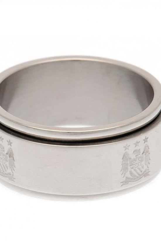 Manchester City FC Spinner Ring Large EC