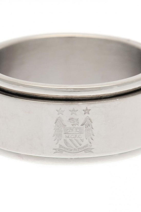 Manchester City FC Spinner Ring Large EC