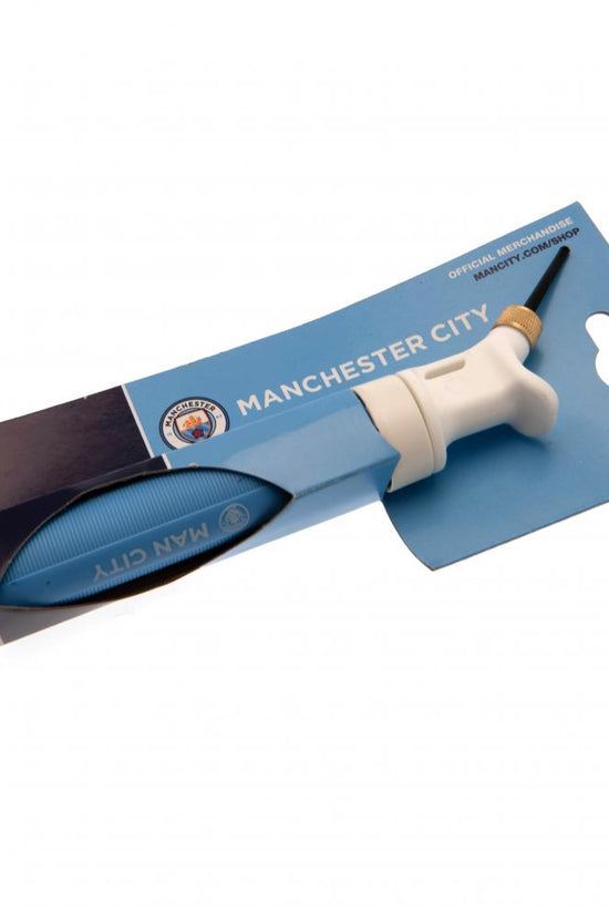 158189 Manchester City FC Dual Action Football Pump 2