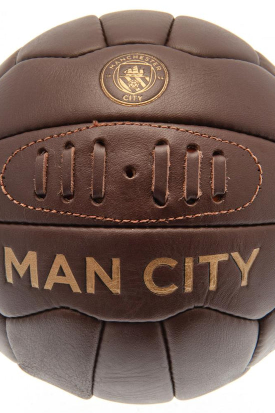 158194 Manchester City FC Retro Heritage Football