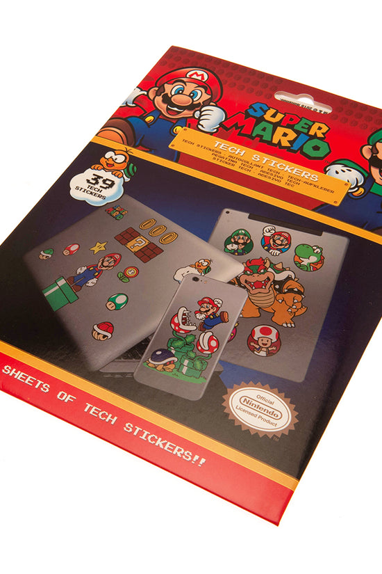 Super Mario Tech Stickers
