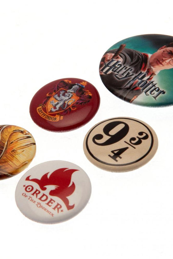 160207 Harry Potter Button Badge Set Golden Snitch 1