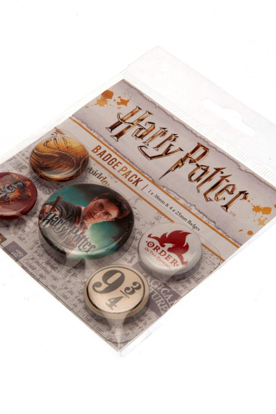 160207 Harry Potter Button Badge Set Golden Snitch 2