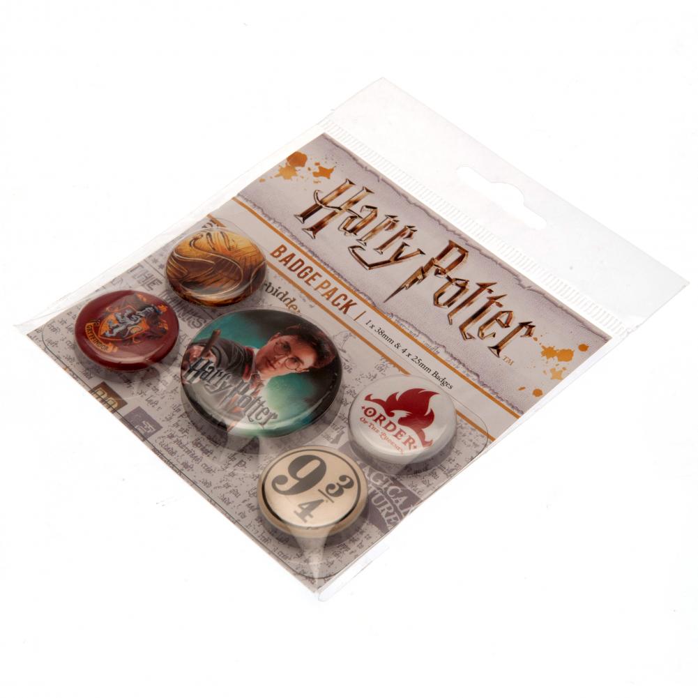 160207 Harry Potter Button Badge Set Golden Snitch 2