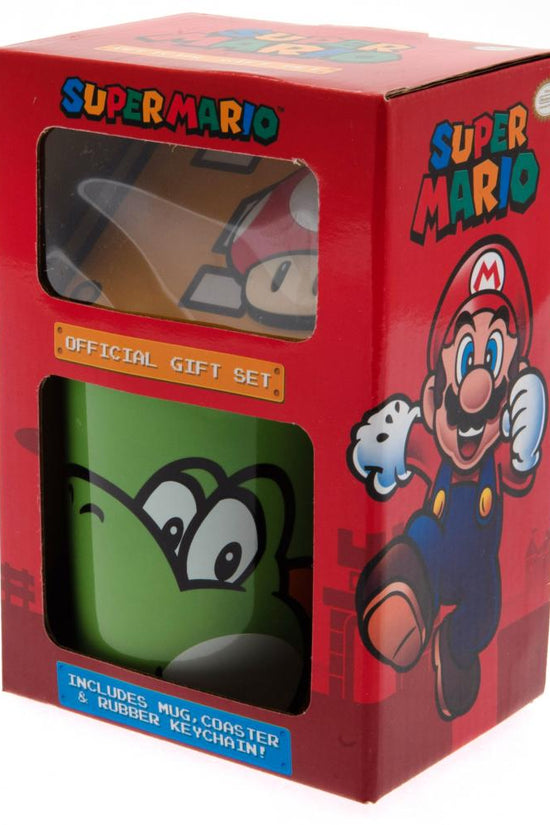 Super Mario Mug & Coaster Set Yoshi