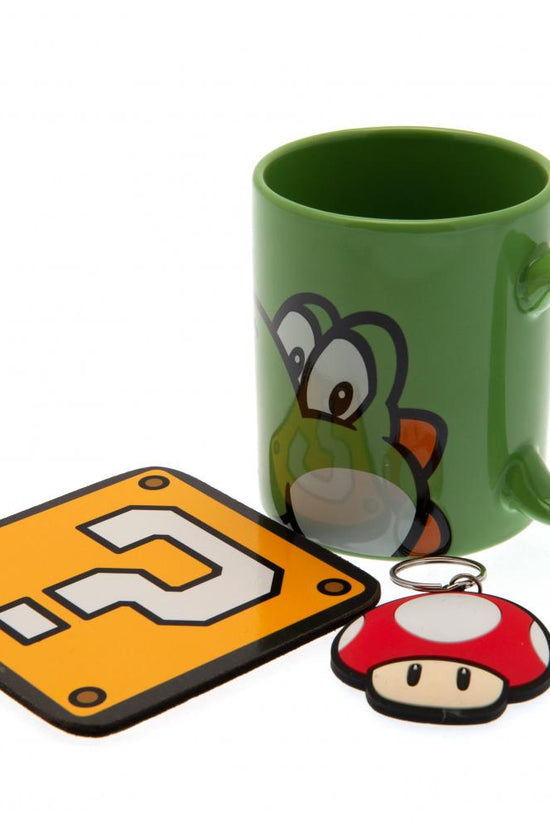 Super Mario Mug & Coaster Set Yoshi