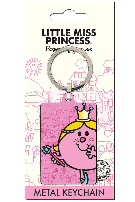 160407 Little Miss Princess Metal Keyring 2