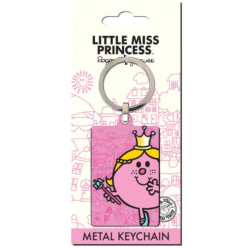 160407 Little Miss Princess Metal Keyring 2
