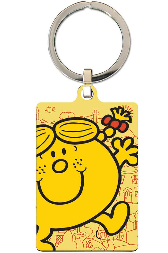 160408 Little Miss Sunshine Metal Keyring 1