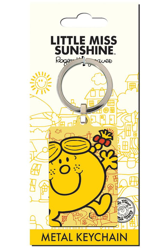 160408 Little Miss Sunshine Metal Keyring 2