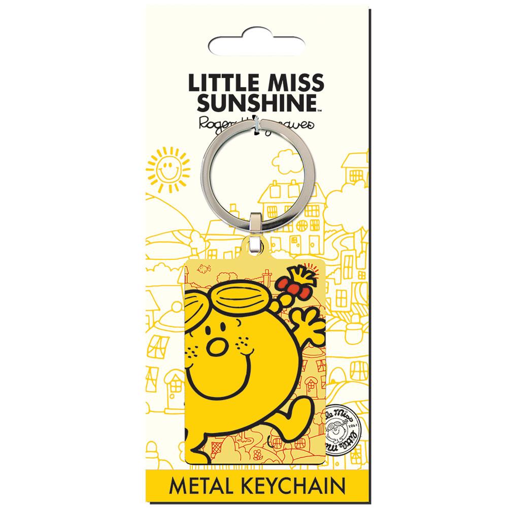 160408 Little Miss Sunshine Metal Keyring 2
