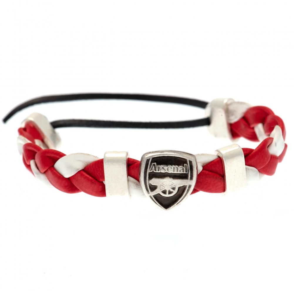 161416 Arsenal FC PU Slider Bracelet 1