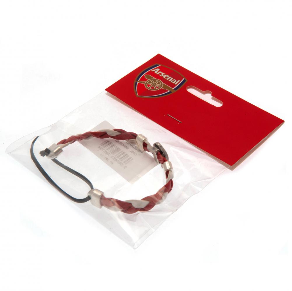 161416 Arsenal FC PU Slider Bracelet 2