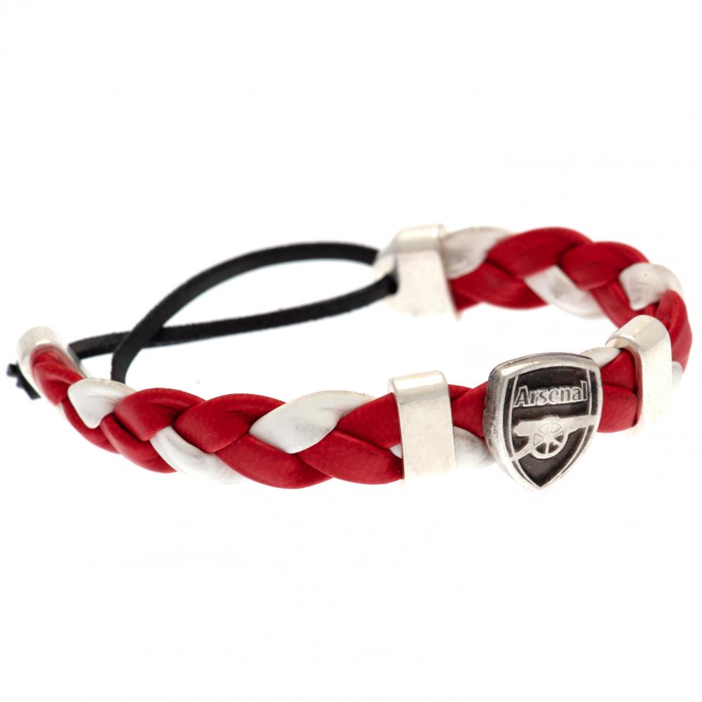 161416 Arsenal FC PU Slider Bracelet